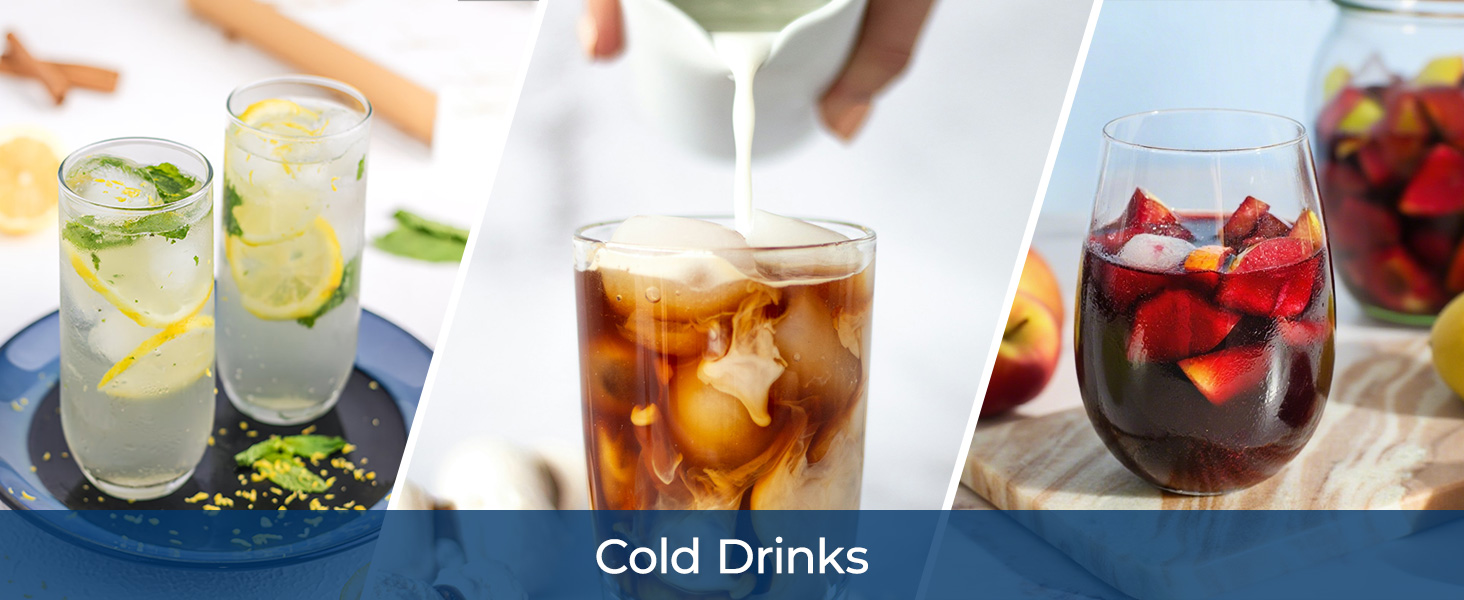 Bullet ice can be used for mixed drinks