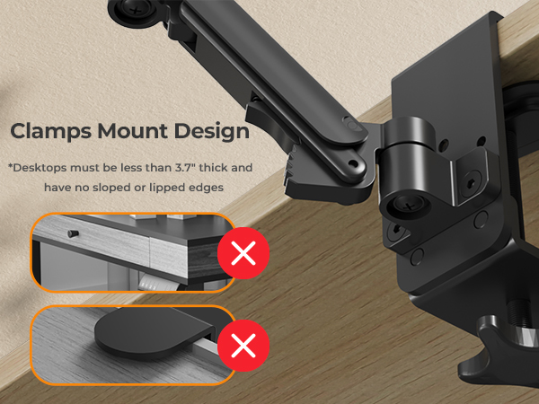 clamps mount design