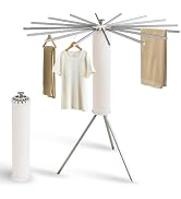 LIENAHU Clothes Drying Rack,Drying Rack Clothing,Laundry Drying Rack,Floor Standing,16 Aluminium ...