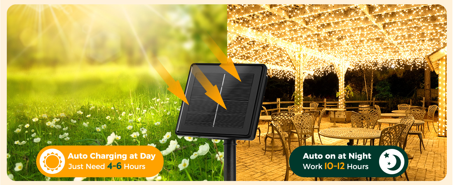 solar string lights