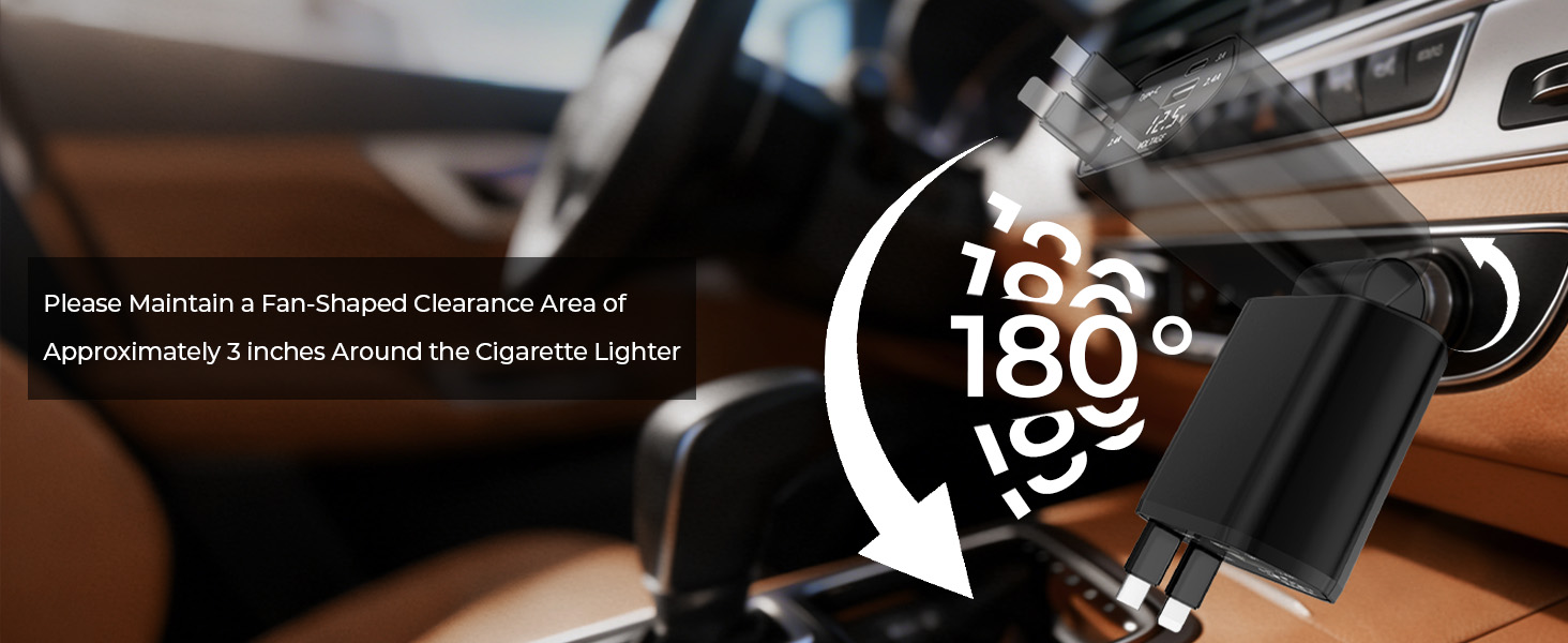 180° Flexible Rotation