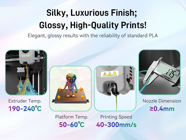 Silky, Luxurious Finish; Glossy, High-Quality Prints