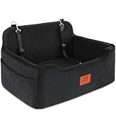 GL GLENSLAVE Dog Car Seat for Medium/Large Dogs,Dog Booster Seat for Dog Under 50lbs or 2 Small D...