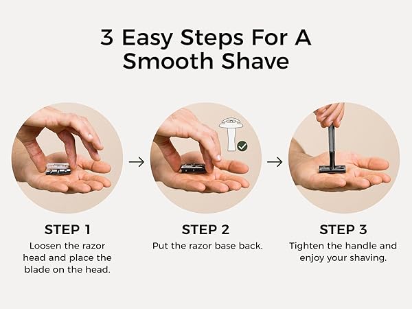 single blade razor for men