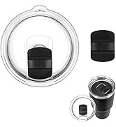 AUAUY 30 Oz Magnetic Tumbler Lid-Compatible with YETI Rambler,Ozark Trail, Coffee Tumbler, Magnet...