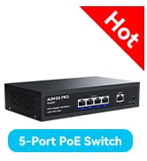 5 port poe switch