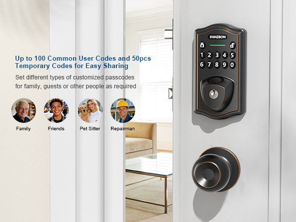 keypad deadbolt