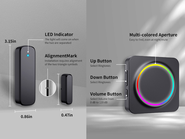 door ringer when door opens