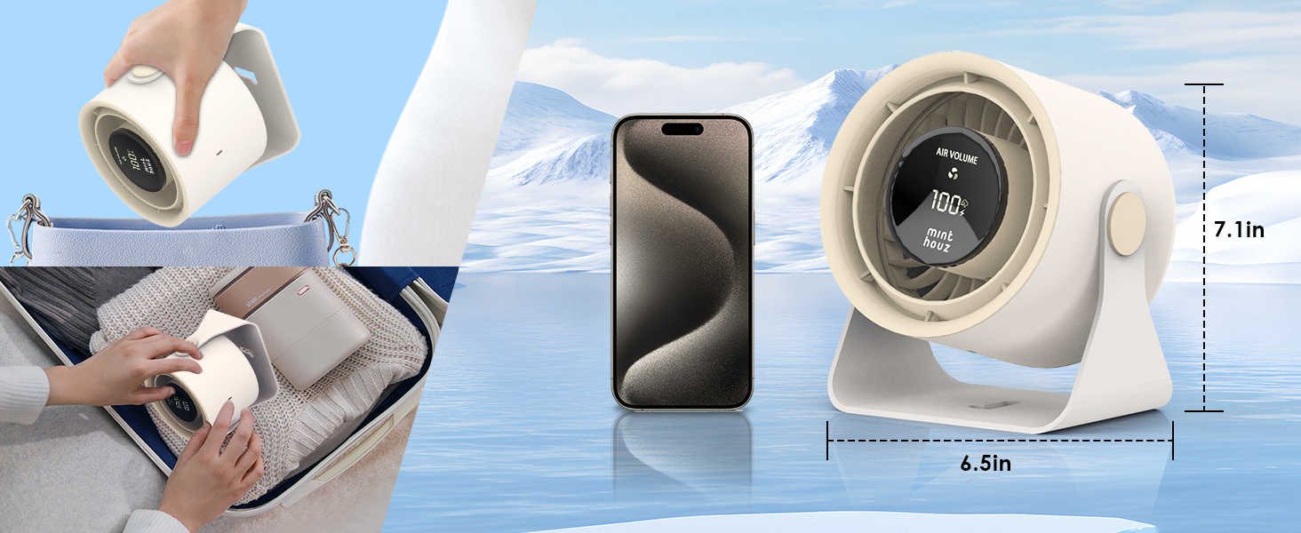 Desk Fan, mini fan, wall mounted, portable fan