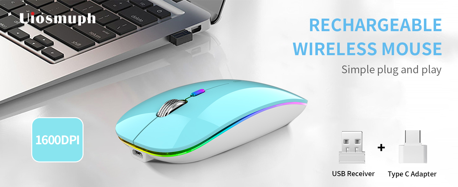 LED wireless mouse