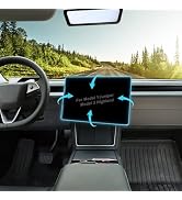 HANSSHOW 2.0 Screen Swivel Mount fits for Model Y Juniper &amp; Model 3 Highland Center Console Touch...