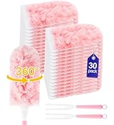 YagoDago 32 Count 360 Duster Refills, Unscented Heavy Duty Dusters Refills with 2 Detachable Hand...