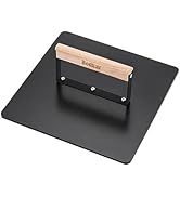 bodkar XL Griddle Press 9.7-inch, Heavy Duty Grill Meat Press Non-Stick Smooth for Evenly Cooked ...