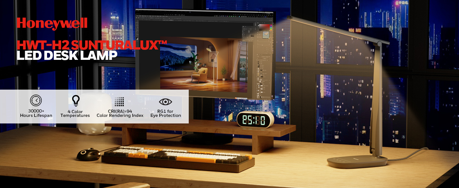 honeywell led desk lamp