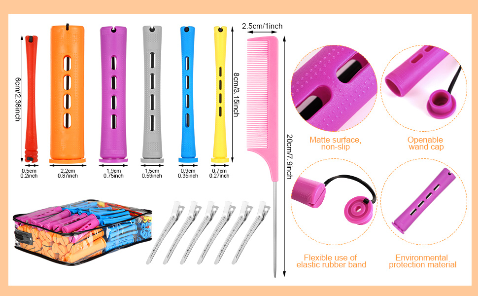 perm rods for short hair