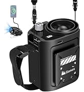 Gonex Portable Waist Fan Clip On Belt, Rechargeable 199 Speed 13500RPM Strong Airflow, 35H Coolin...