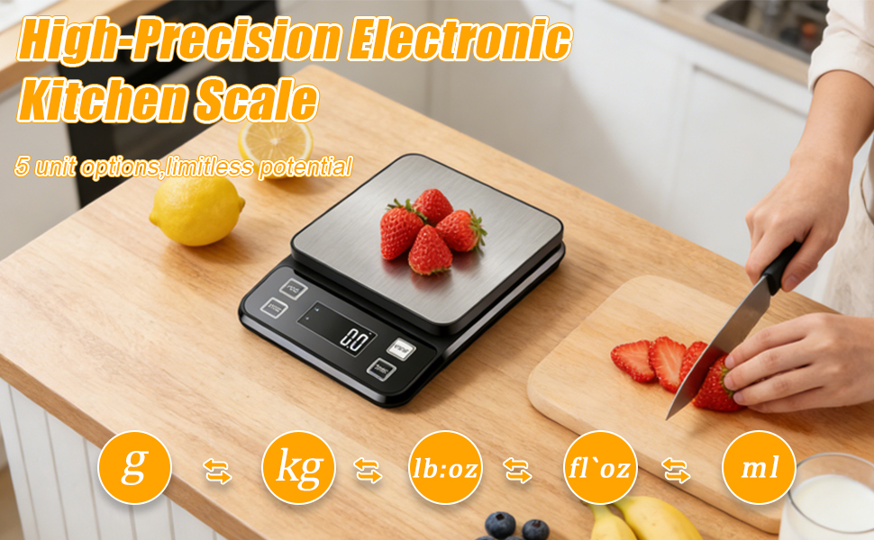 swihorab Waterproof Kitchen Scale