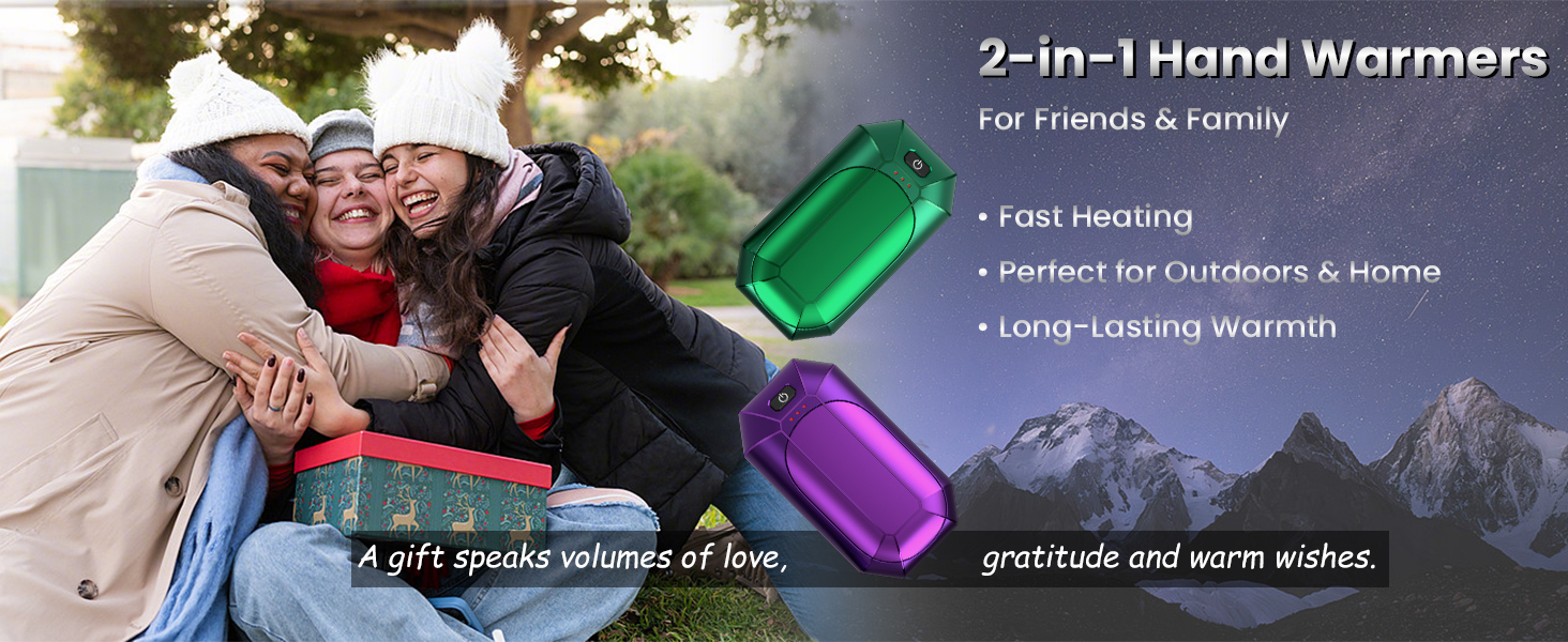 2-in-1 hand warmers to share