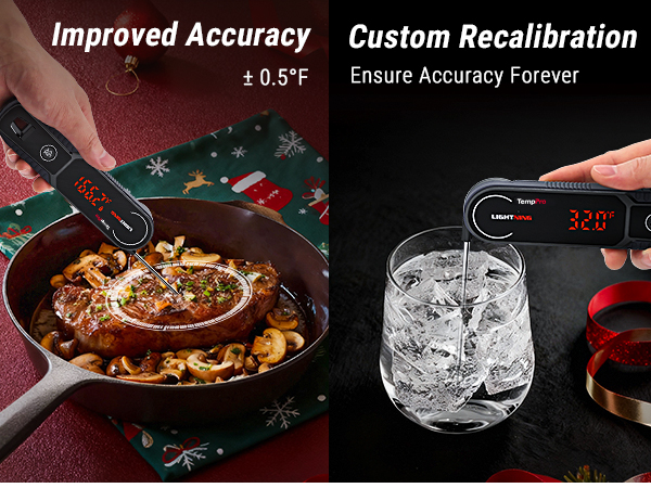 instant thermometer for cooking meat probe thermometer grill surface thermometer chef thermometer