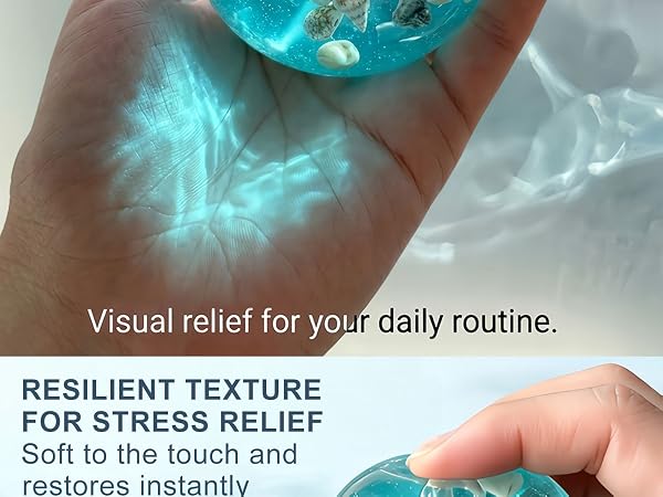Coconut Oil Squishy Stress Relief Balls