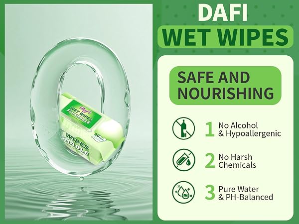 flushable wipes