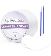 Lash Remover for Lash Extensions Low Irritation 10g Cream Glue-Remover Professional Fast Sensitiv...