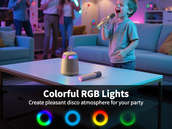 party speaker with microphone