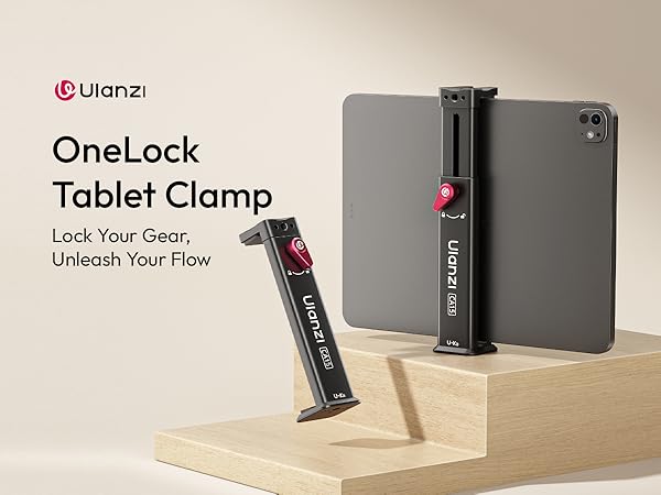 ULANZI Aluminum iPad Tablet Tripod Clamp