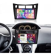 4Core 64G Car Radio Stereo for Toyota Yaris 2006-2011, 9" Touch Screen/Android 13/Wireless CarPla...