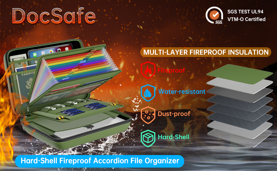 fireproof document box