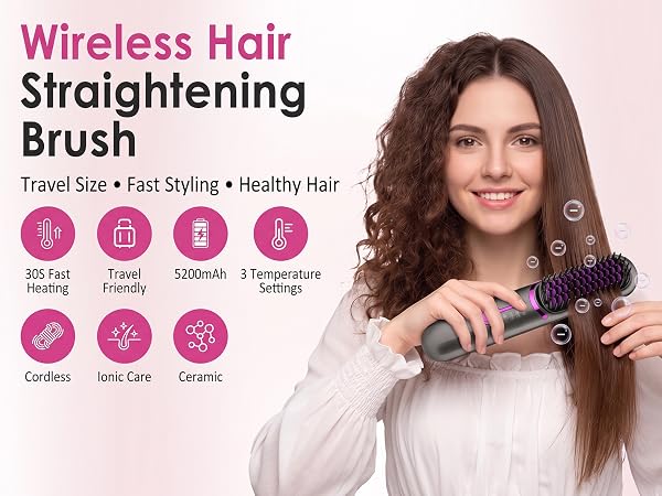 Multi-functional hair straightener