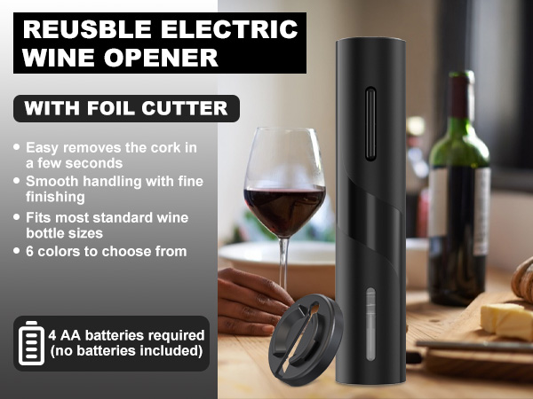 wine opener black