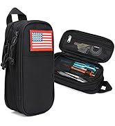Pencil Case Big Capacity High Large Storage Tactical Small Tool Pouch Bag Marker Pen Case Station...