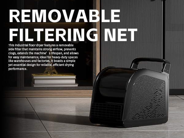 REMOVABLE FILTERING NET