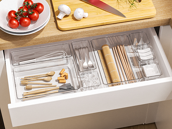kitchen drawer organizer