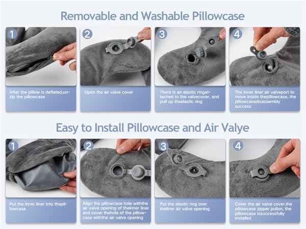 travel neck pillows for airplanes