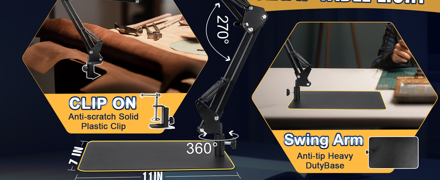 magnifying lamp
