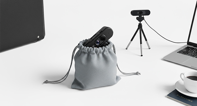 ?Ideal for business trips webcam