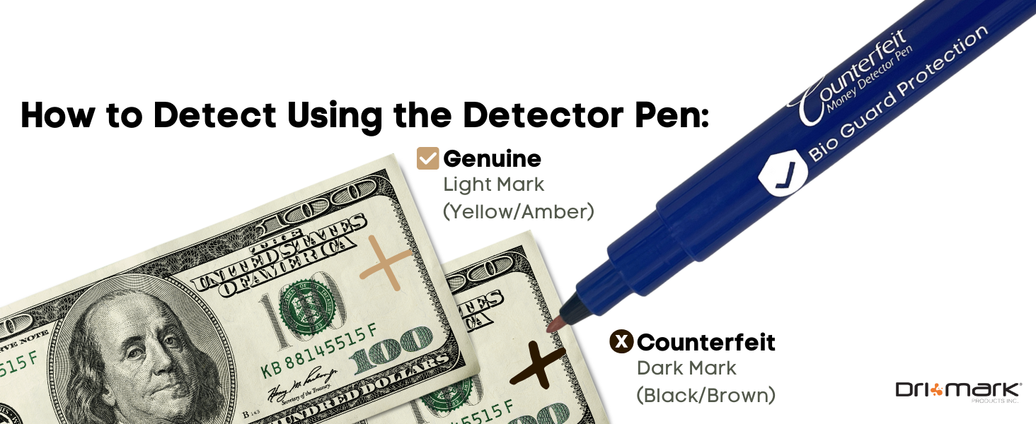 Counterfeit Pen UV Detection