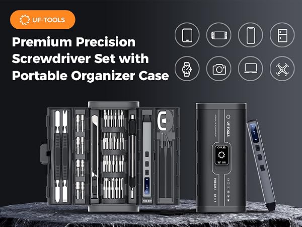 83 in 1 Mini Electric Screwdriver for Computer Laptop Phone Watch Camera