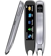 Translation Scanning Pen, 112 Language Translator Pen with 3.38 Inch Touch Scree, OCR Text to Spe...