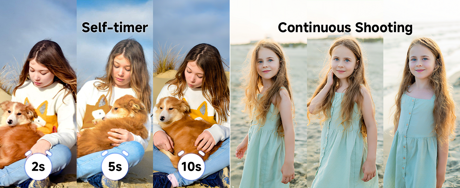 Self-timer &amp;amp; Shoot Mode