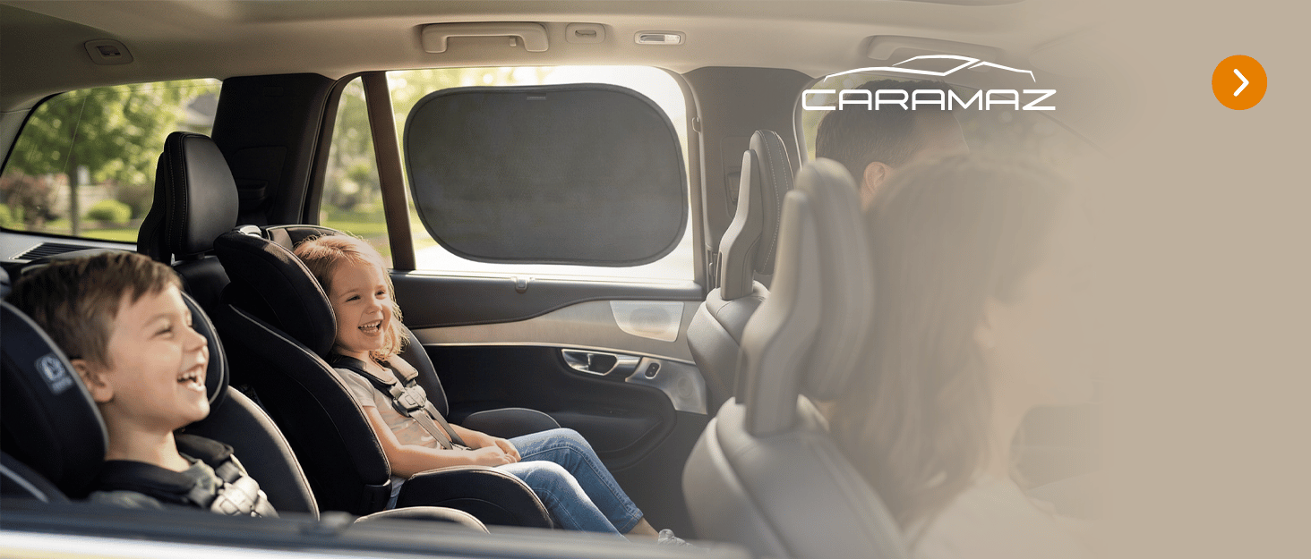 caramaz self adhesive sunshade with kids friendly designs