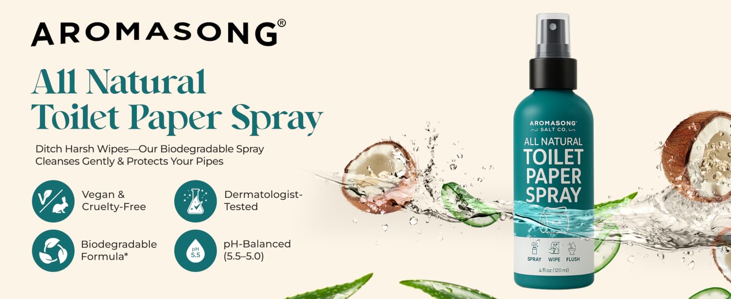Toilet spray