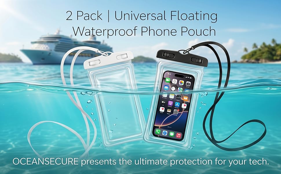waterproof phone pouch