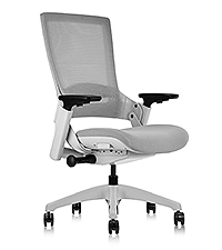 CLATINA Swivel Executive Computer Chair with 3D Armrest and Lumbar Support, Adjustable Ergonomic Fab...