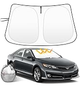Car Windshield Sun Shade Compatible with 2012 2013 2014 2015 2016 2017 Toyota Camry Accessories F...