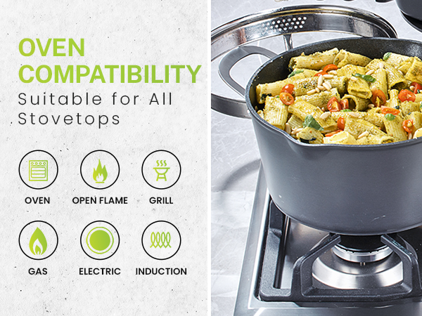 Pots and pans set nonstick cookware set nonstick frying pans kitchen cookware set