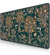 Anyshock Desk Matt for Desktop, Large Green Desk Mat, Stitched Edges Cute Desks Pad, Gaming Mouse...