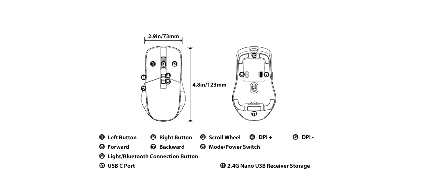 wireless gaming mouse